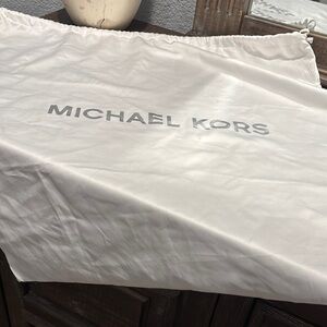 Michael Kors White Dust Bag 21” X 20.5”